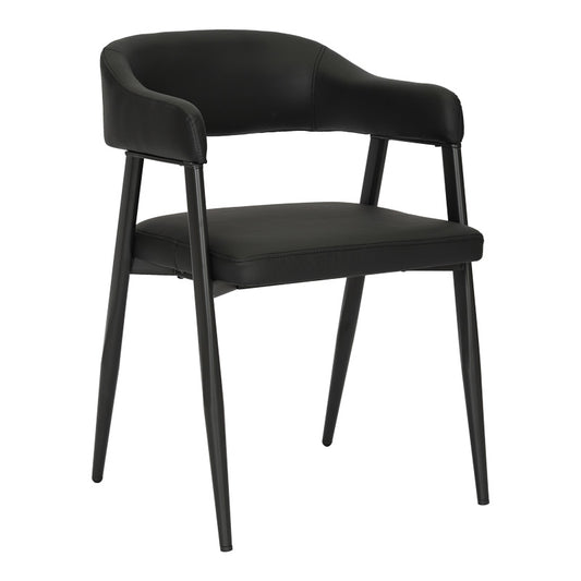 Πολυθρόνα Sezan pakoworld pu σε μαύρη απόχρωση 56x55x78εκ - Hippiehome.gr