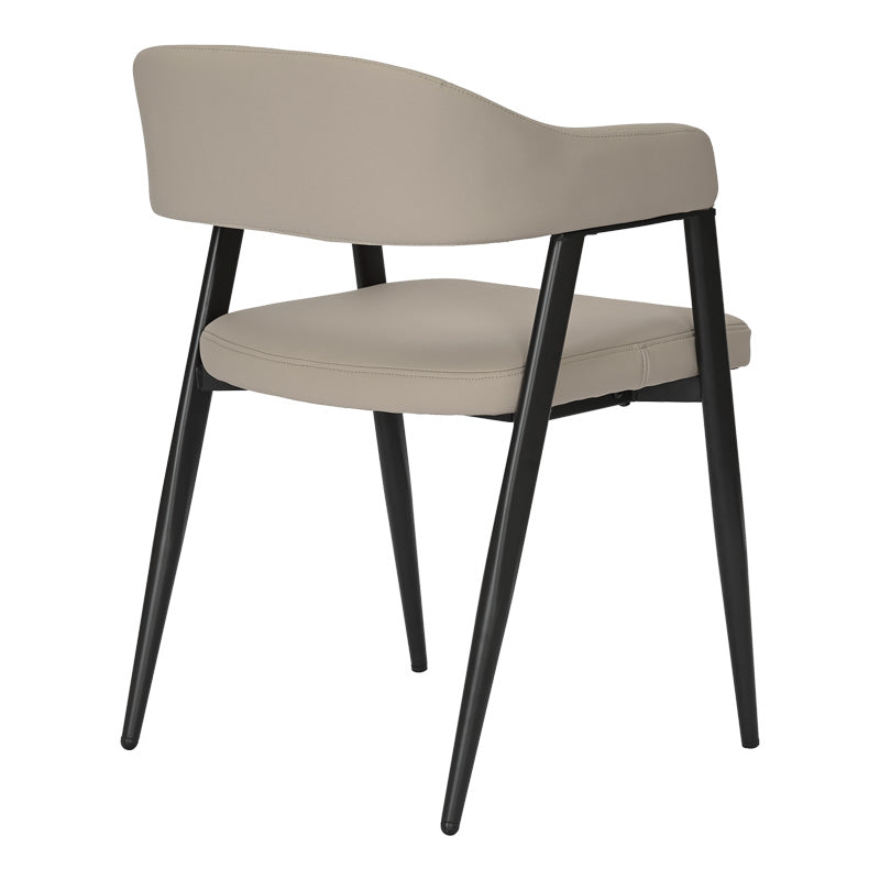 Πολυθρόνα Sezan pakoworld pu σε γκρι-μπεζ απόχρωση 56x55x78εκ - Hippiehome.gr