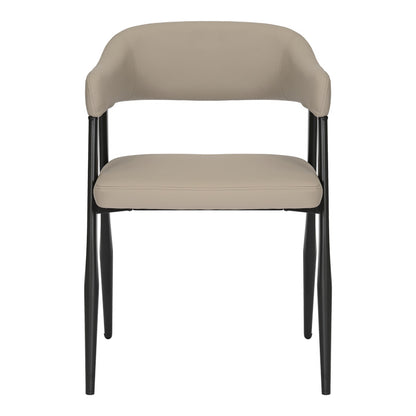 Πολυθρόνα Sezan pakoworld pu σε γκρι-μπεζ απόχρωση 56x55x78εκ - Hippiehome.gr