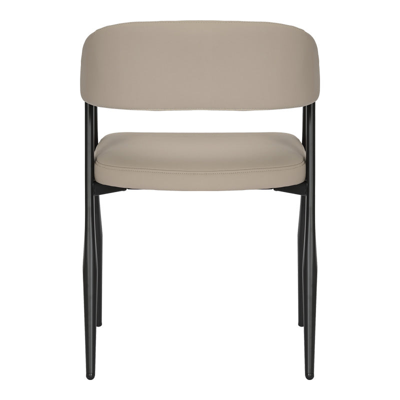 Πολυθρόνα Sezan pakoworld pu σε γκρι-μπεζ απόχρωση 56x55x78εκ - Hippiehome.gr