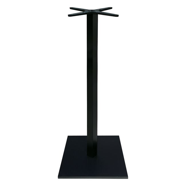 Βάση τραπεζιού Bar Cabanol pakoworld μεταλλική σε μαύρη απόχρωση 45x45x108εκ - Hippiehome.gr