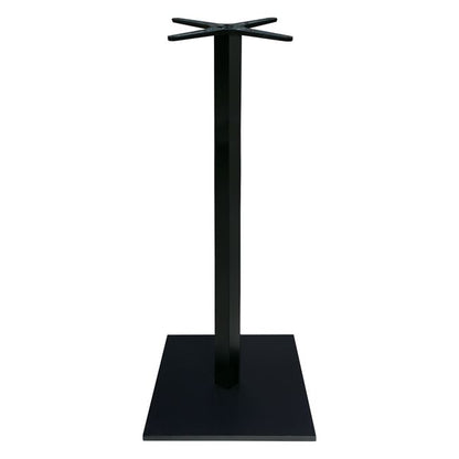 Βάση τραπεζιού Bar Cabanol pakoworld μεταλλική σε μαύρη απόχρωση 45x45x108εκ - Hippiehome.gr
