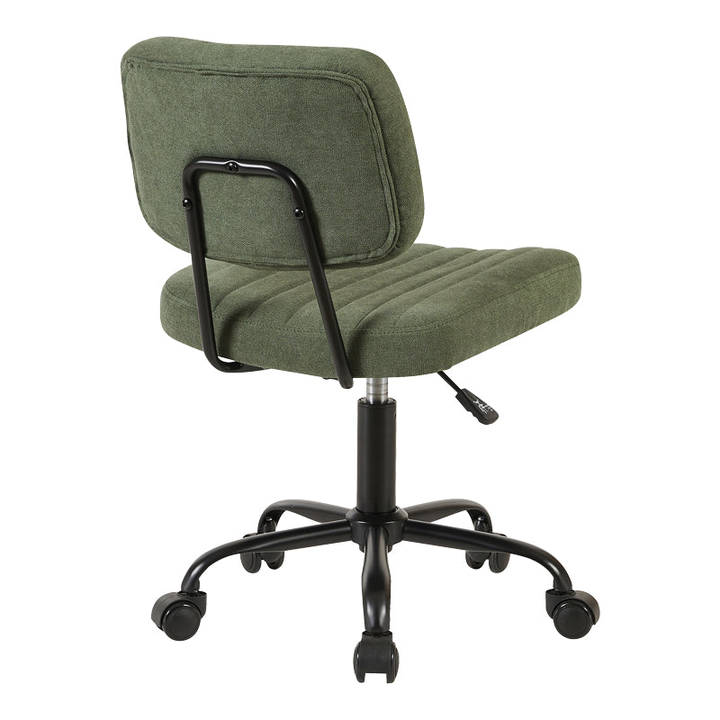Καρέκλα γραφείου Warra pakoworld ύφασμα λαδί 50x52x76-86εκ - Hippiehome.gr