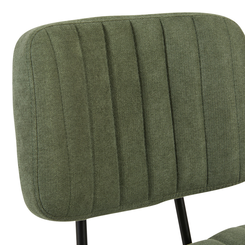 Καρέκλα γραφείου Warra pakoworld ύφασμα λαδί 50x52x76-86εκ - Hippiehome.gr