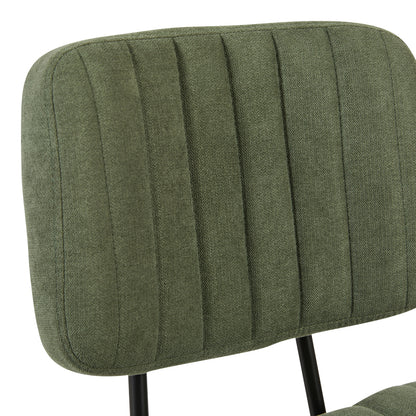Καρέκλα γραφείου Warra pakoworld ύφασμα λαδί 50x52x76-86εκ - Hippiehome.gr