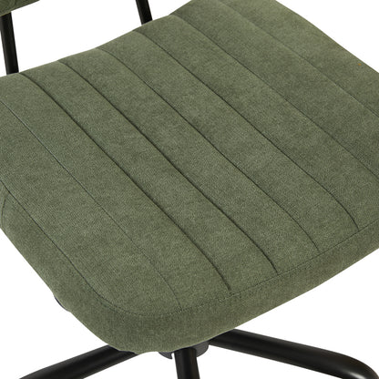 Καρέκλα γραφείου Warra pakoworld ύφασμα λαδί 50x52x76-86εκ - Hippiehome.gr