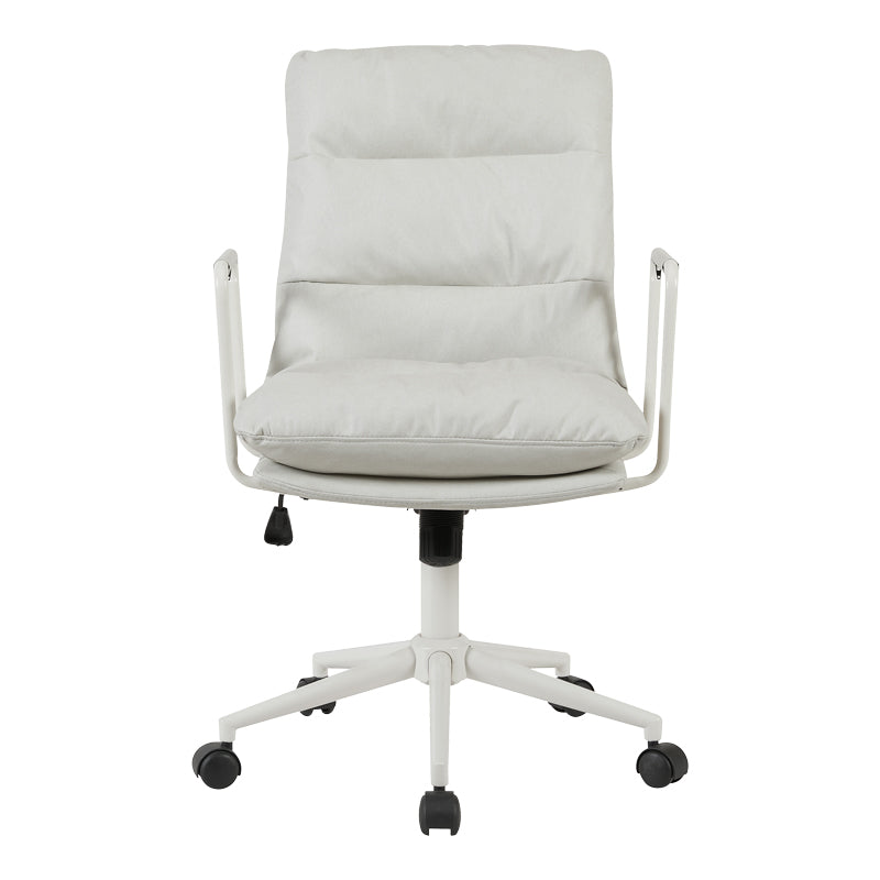 Καρέκλα γραφείου διευθυντη Kreno pakoworld PES γκρι 56x67x89-97εκ - Hippiehome.gr