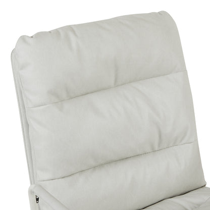 Καρέκλα γραφείου διευθυντη Kreno pakoworld PES γκρι 56x67x89-97εκ - Hippiehome.gr