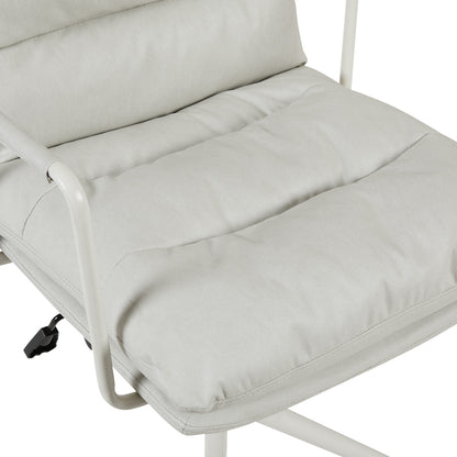 Καρέκλα γραφείου διευθυντη Kreno pakoworld PES γκρι 56x67x89-97εκ - Hippiehome.gr