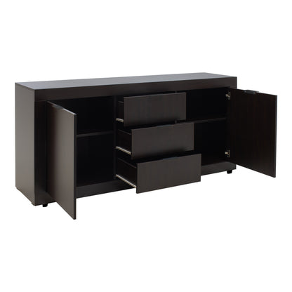 Μπουφές Doha pakoworld σε wenge απόχρωση 180x45x80.5εκ - Hippiehome.gr
