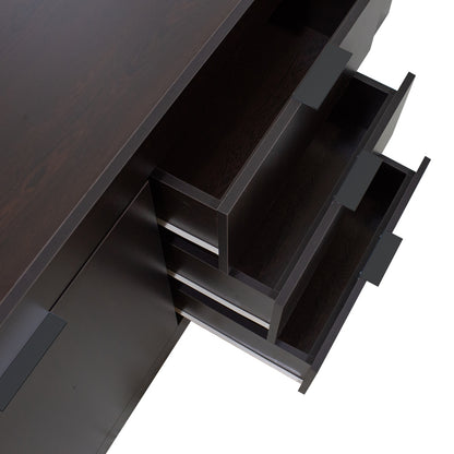Μπουφές Doha pakoworld σε wenge απόχρωση 180x45x80.5εκ - Hippiehome.gr