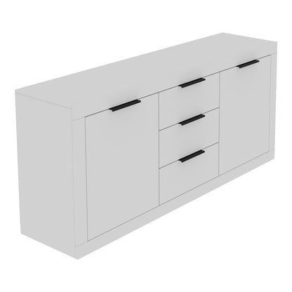 Μπουφές Doha pakoworld σε λευκή απόχρωση 180x45x80.5εκ - Hippiehome.gr