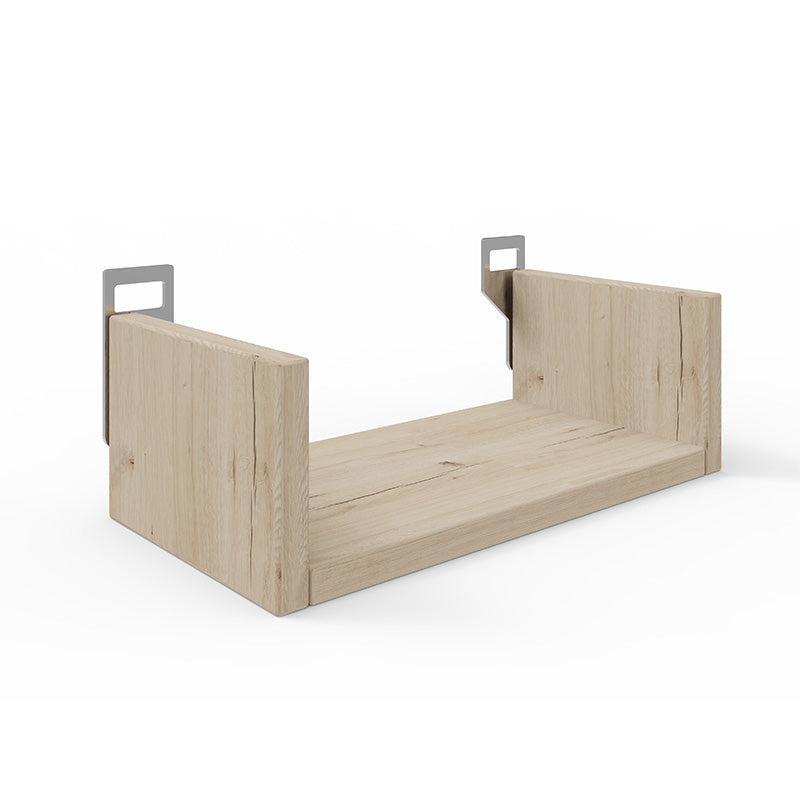 Ραφιέρα τοίχου Derva pakoworld σε oak απόχρωση 30x15x10cm - Hippiehome.gr