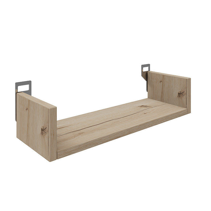 Ραφιέρα τοίχου Derva pakoworld σε oak απόχρωση 45x15x10cm - Hippiehome.gr