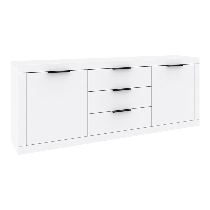 Μπουφές Doha pakoworld σε λευκή απόχρωση 210x45x80.5εκ - Hippiehome.gr