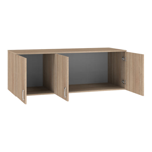 Πατάρι ντουλάπας Royal pakoworld τρίφυλλο sonoma 150x58x53εκ - Hippiehome.gr