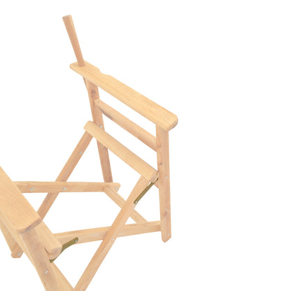 Σκελετός πολυθρόνας σκηνοθέτη Kompa pakoworld μασίφ ξύλο οξιάς σε απόχρωση άβαφου ξύλου 56.5x54x88εκ - Hippiehome.gr