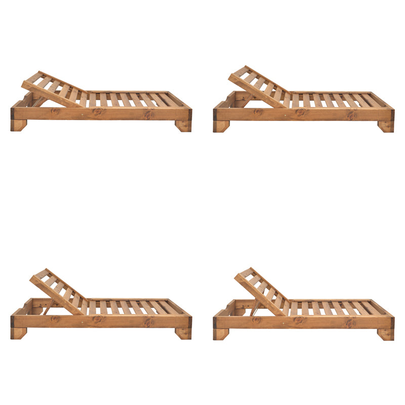 Ξαπλώστρα Zalka pakoworld L1 σε καρυδί απόχρωση 66x197x28εκ - Hippiehome.gr