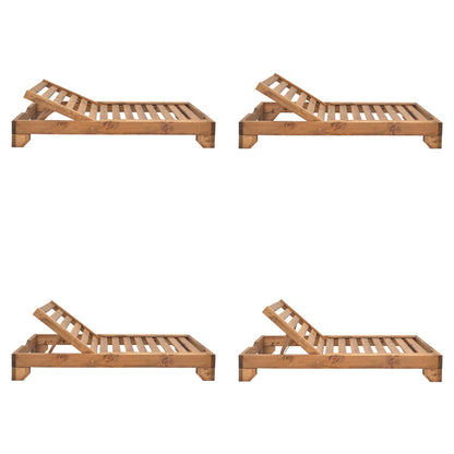 Ξαπλώστρα Zalka pakoworld L1 σε καρυδί απόχρωση 66x197x28εκ - Hippiehome.gr