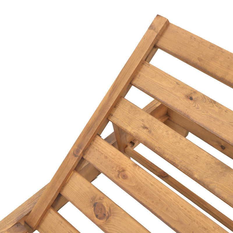 Ξαπλώστρα Zalka pakoworld L1 σε καρυδί απόχρωση 66x197x28εκ - Hippiehome.gr