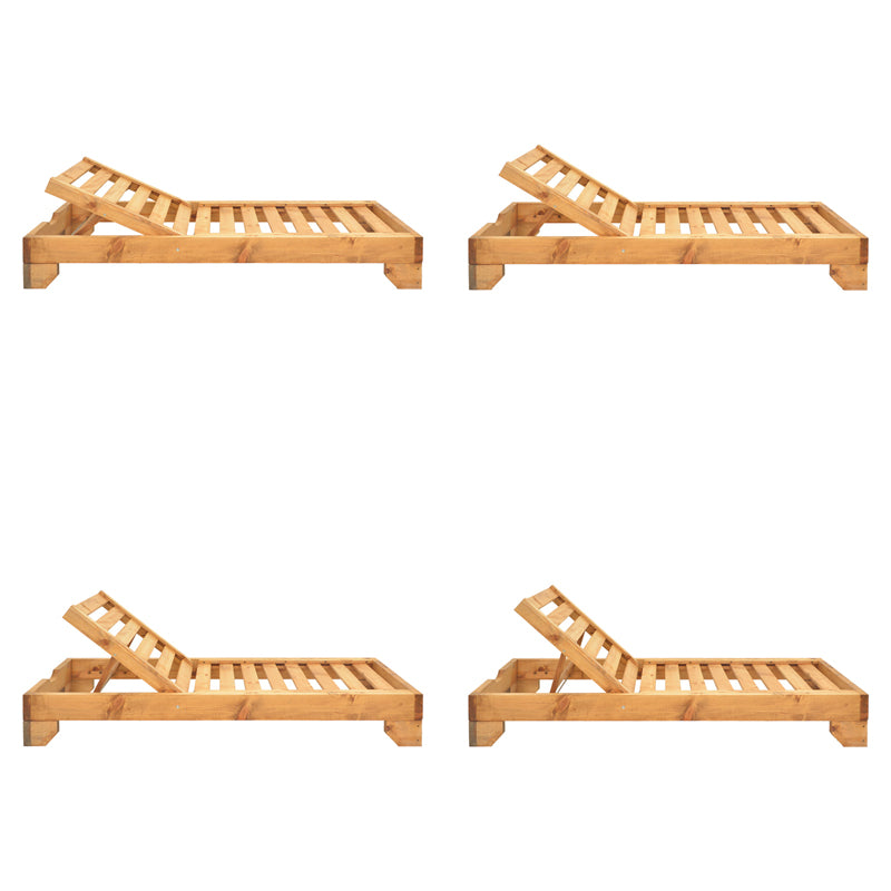 Ξαπλώστρα Zalka pakoworld L1 σε φυσική απόχρωση 66x197x28εκ - Hippiehome.gr