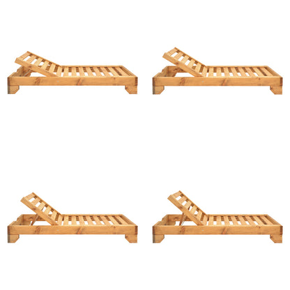 Ξαπλώστρα Zalka pakoworld L1 σε φυσική απόχρωση 66x197x28εκ - Hippiehome.gr