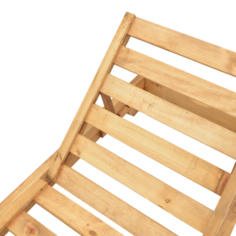 Ξαπλώστρα Zalka pakoworld L1 σε φυσική απόχρωση 66x197x28εκ - Hippiehome.gr