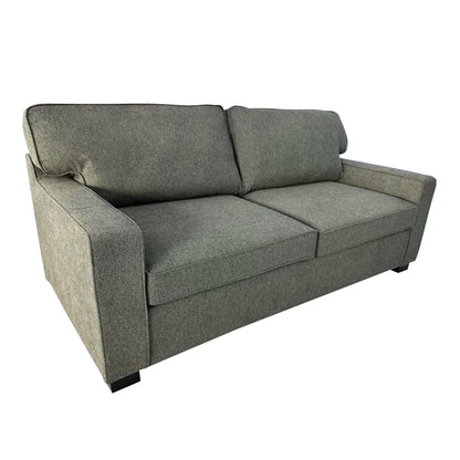 Καναπές-κρεβάτι διθέσιος με αναδιπλούμενο στρώμα Polaris pakoworld χακί ύφασμα181x91x83εκ - Hippiehome.gr