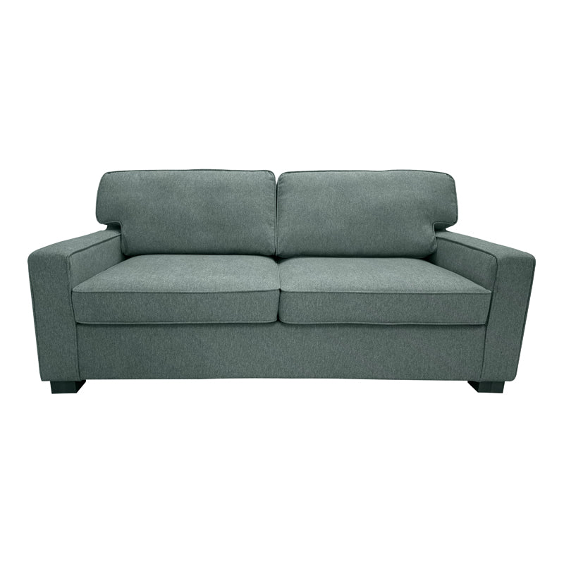 Καναπές-κρεβάτι διθέσιος με αναδιπλούμενο στρώμα Polaris pakoworld φυστικί ύφασμα 181x91x83εκ - Hippiehome.gr