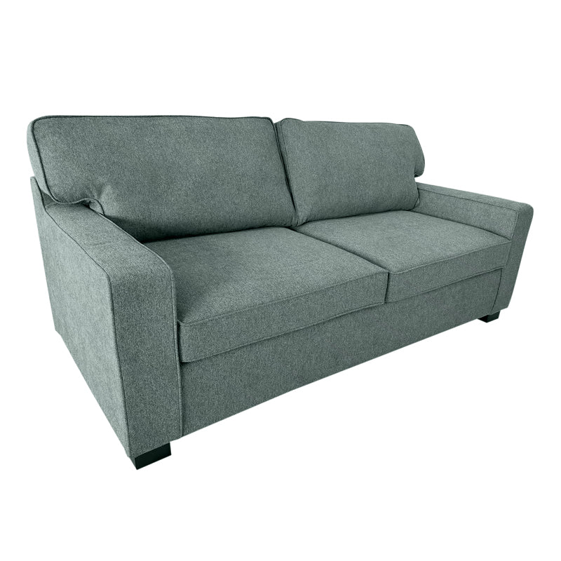 Καναπές-κρεβάτι διθέσιος με αναδιπλούμενο στρώμα Polaris pakoworld φυστικί ύφασμα 181x91x83εκ - Hippiehome.gr