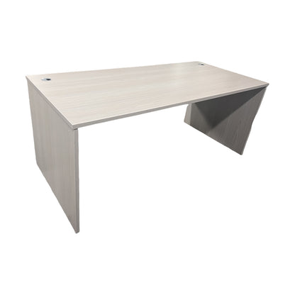 Γραφείο εργασίας Armadi pakoworld σε sonoma-λευκή απόχρωση 160x80x75εκ - Hippiehome.gr