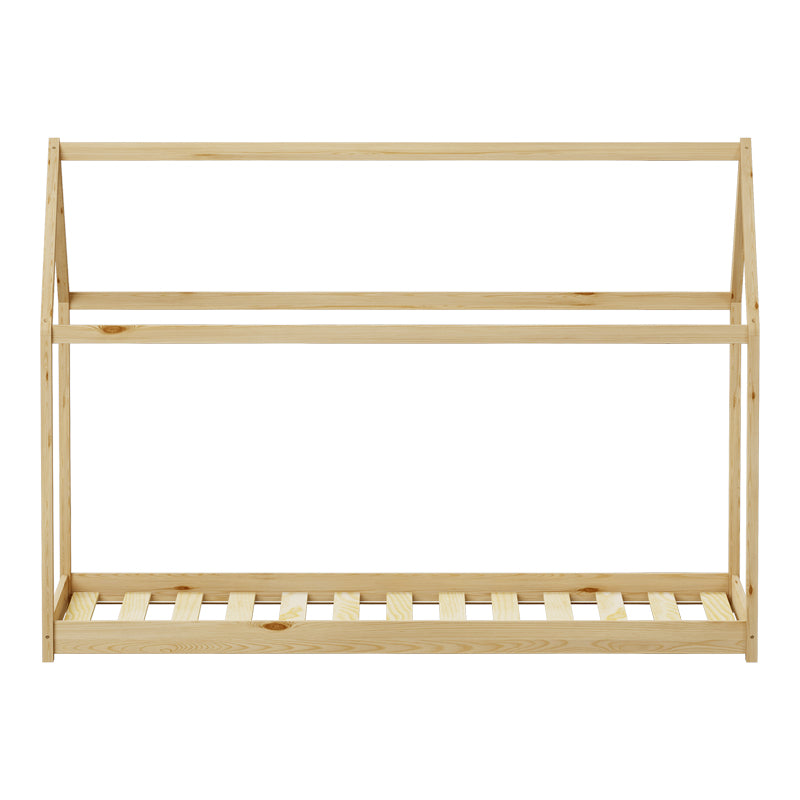 Παιδικό κρεβάτι Nino τ. Montessori pakoworld ξύλο πεύκου σε φυσική απόχρωση 90x190εκ - Hippiehome.gr