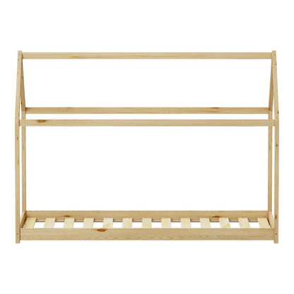 Παιδικό κρεβάτι Nino τ. Montessori pakoworld ξύλο πεύκου σε φυσική απόχρωση 90x190εκ - Hippiehome.gr