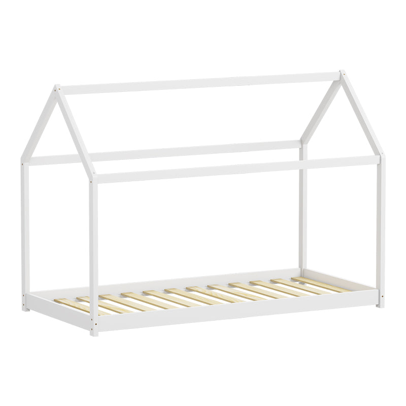 Παιδικό κρεβάτι Nino τ. Montessori pakoworld ξύλο πεύκου σε λευκή απόχρωση 90x190εκ - Hippiehome.gr