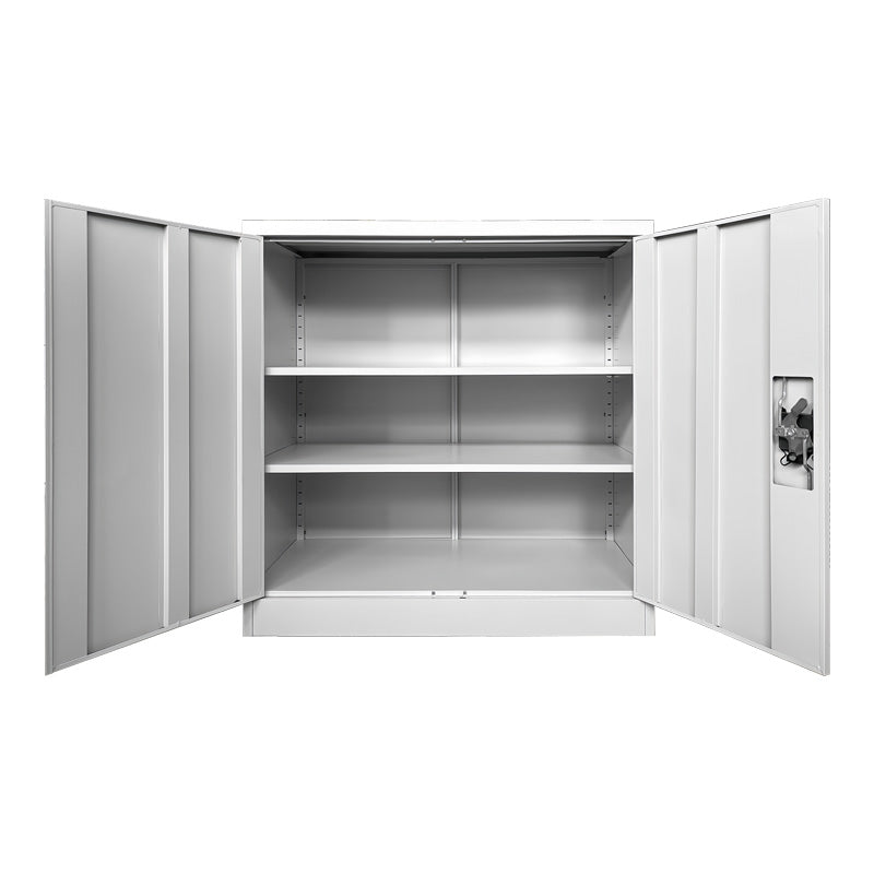 Μεταλλικό ντουλάπι Armon pakoworld ανοιχτό γκρι 90x45x90εκ - Hippiehome.gr