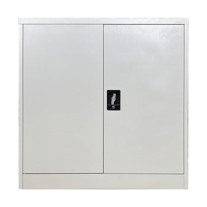 Μεταλλικό ντουλάπι Armon pakoworld ανοιχτό γκρι 90x45x90εκ - Hippiehome.gr