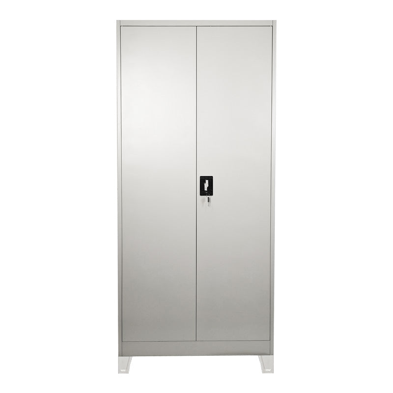 Μεταλλική ντουλάπα Ugren pakoworld ανοιχτό γκρι 90x40x190εκ - Hippiehome.gr