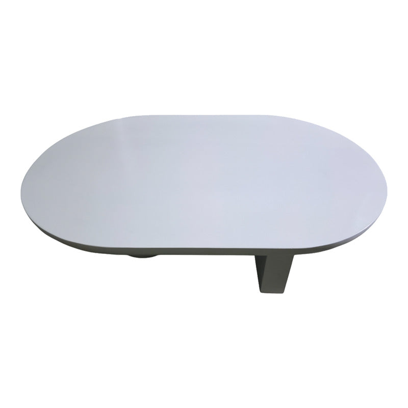 Τραπέζι σαλονιού Kane pakoworld μασίφ ξύλο ακακίας σε λευκή απόχρωση 110x72x38εκ - Hippiehome.gr