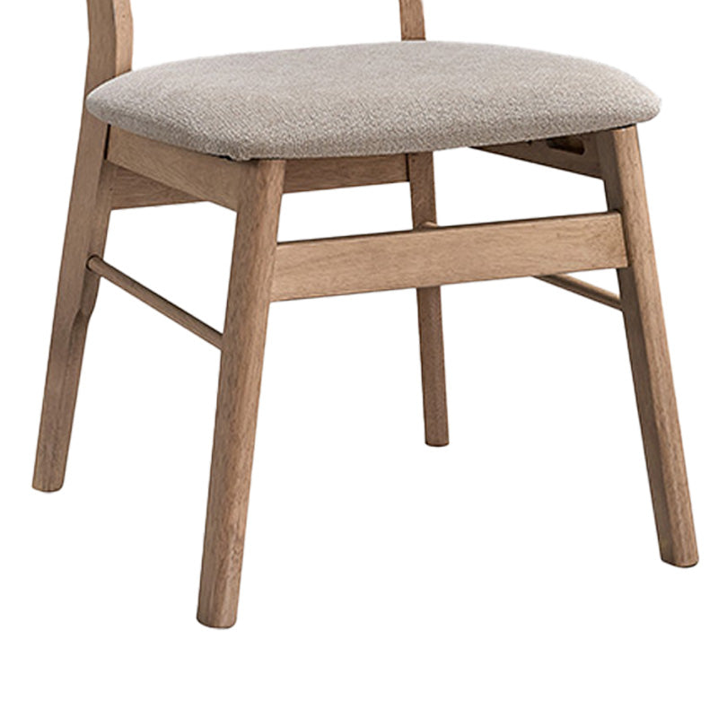 Καρέκλα Cairo pakoworld rubberwood σε φυσική-μπεζ απόχρωση 47x47x76εκ - Hippiehome.gr