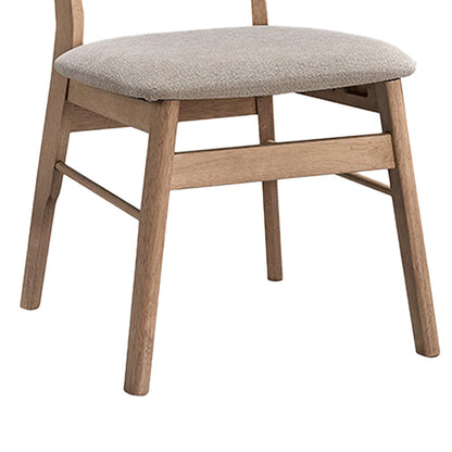 Καρέκλα Cairo pakoworld rubberwood σε φυσική-μπεζ απόχρωση 47x47x76εκ - Hippiehome.gr