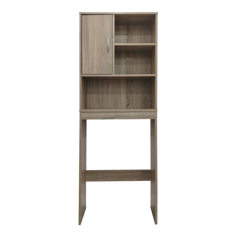Έπιπλο μπάνιου Tazien pakoworld σε sonoma απόχρωση 60x24x168.5εκ - Hippiehome.gr