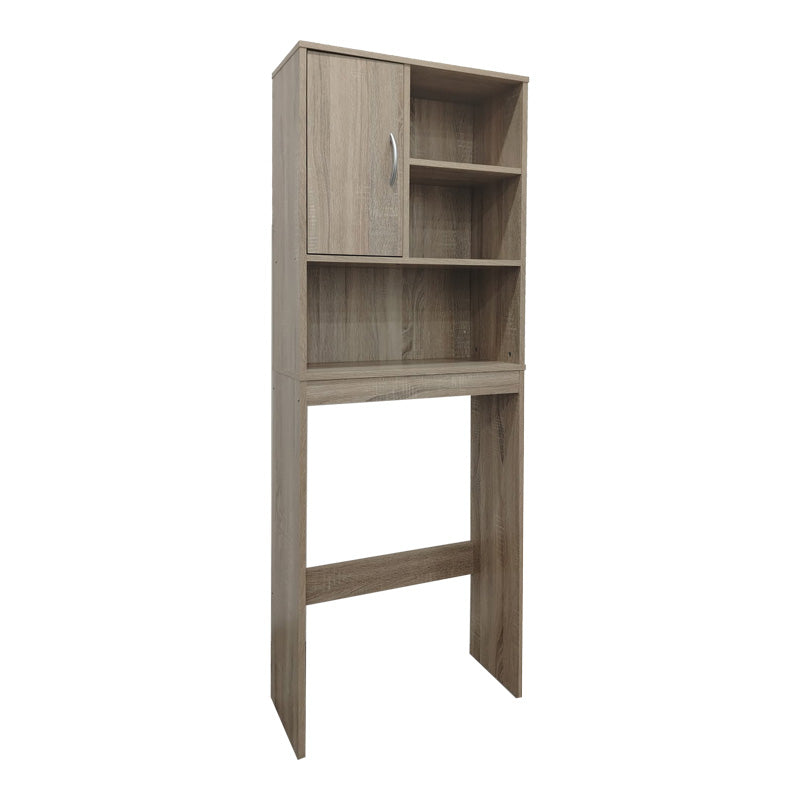 Έπιπλο μπάνιου Tazien pakoworld σε sonoma απόχρωση 60x24x168.5εκ - Hippiehome.gr