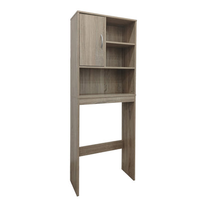 Έπιπλο μπάνιου Tazien pakoworld σε sonoma απόχρωση 60x24x168.5εκ - Hippiehome.gr