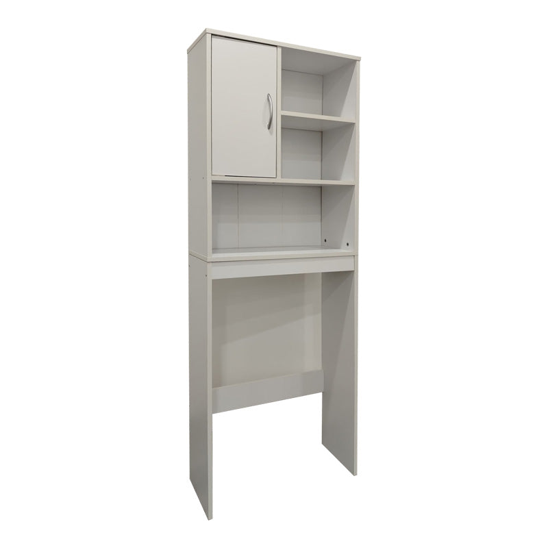 Έπιπλο μπάνιου Tazien pakoworld σε λευκή απόχρωση 60x24x168.5εκ - Hippiehome.gr