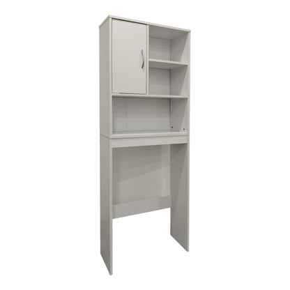 Έπιπλο μπάνιου Tazien pakoworld σε λευκή απόχρωση 60x24x168.5εκ - Hippiehome.gr