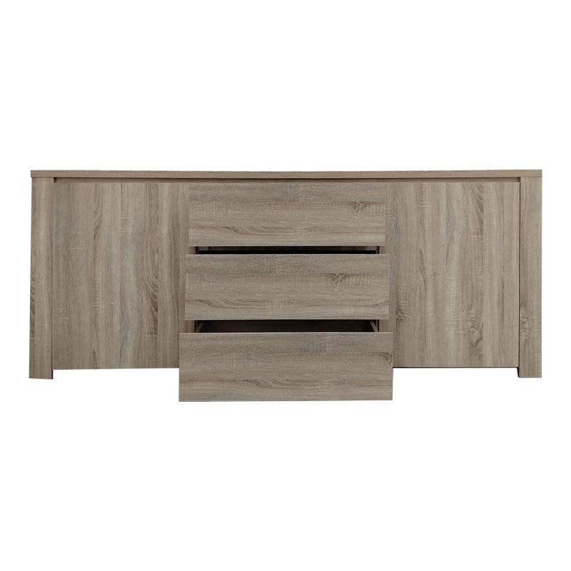Μπουφές Kalya pakoworld σε sonoma απόχρωση 220x49x89.5εκ - Hippiehome.gr