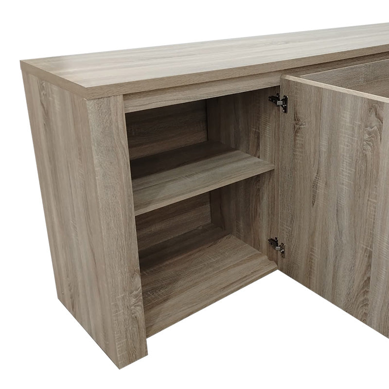 Μπουφές Kalya pakoworld σε sonoma απόχρωση 220x49x89.5εκ - Hippiehome.gr