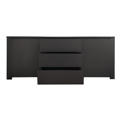 Μπουφές Kalya pakoworld σε ανθρακί απόχρωση 220x49x89.5εκ - Hippiehome.gr