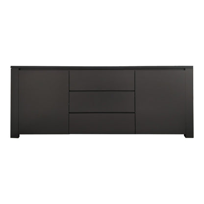 Μπουφές Kalya pakoworld σε ανθρακί απόχρωση 220x49x89.5εκ - Hippiehome.gr