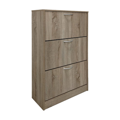 Παπουτσοθήκη Savaz pakoworld σε sonoma απόχρωση 60x24x114εκ - Hippiehome.gr
